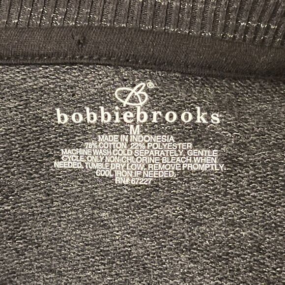 Bobbie Brooks Womens Ohio State Sweatshirt Oversized OSU Gray Red Medium EUC - Picture 5 of 6